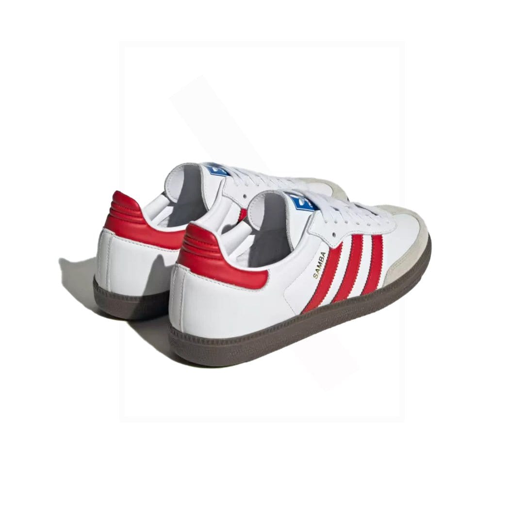 Adidas Samba - White/ Red / Grey Kicks Kenya