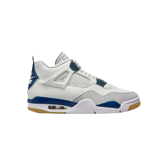 SB x Jordan 4 White Navy